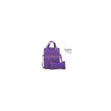 Fashion Zipper Neoprene Laptop Tote / Neoprene Tablet Case For Promotion