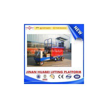 China Low Price Four Wheel Scissor Lift Platform & Four Wheel Lift Platform photo-3