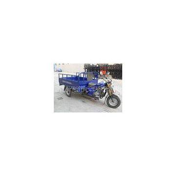 Drum Brake Tricycle 3 Wheel Motorcycle , Motorized Cargo Trike 80 km / h Max Speed