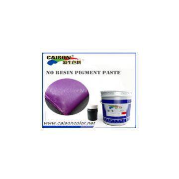 Light violet water based pigment paste， latex gloves tinting pigment preparation with free samples