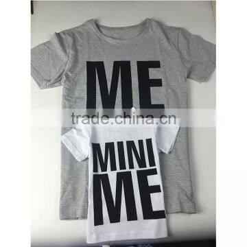 2017 Summer Printing Short Sleeve Baby T-shirt Father and Son Casual Family Clothes photo-3
