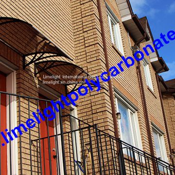 Awning shade, home awning, garden awning, door canopy, door awning, polycarbonate awning, polycarbonate canopy, DIY kits