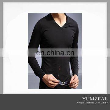 Custom Plain t-shirts/Black t shirt Wholesale China for Promotion 2016