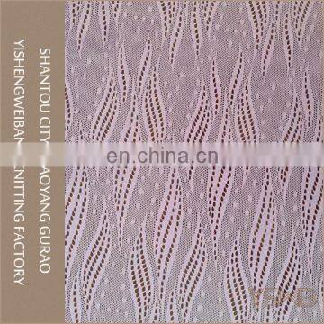 Custom size clothing accessories beautiful elastic lace fabric dubai