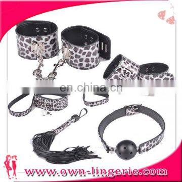 China Fetish Bondage Restraints Fetish Product Sexy Women Leather Bondage