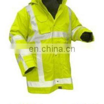 EN 20471 Reflective tape winter safety coat