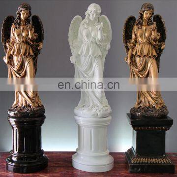 resin angel statue for door decoration