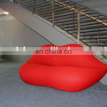 Inflatable Red Lip Shape Sofa Chair