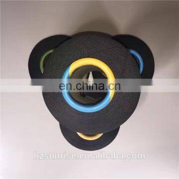 polyester yarn air covered spandex bare yarn 75D DTY+20D spandex for socks