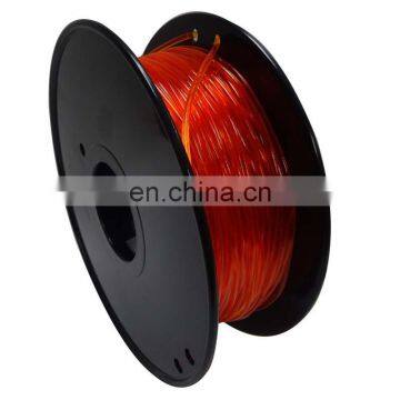 Orange color tpu flexible 3d printer filament LOW price