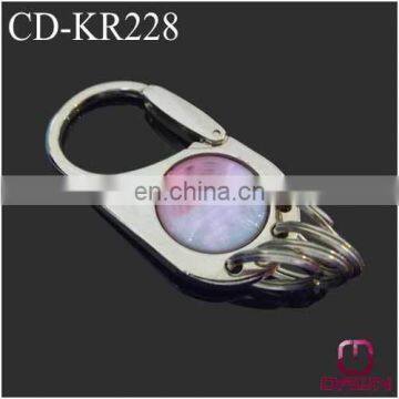 Promotional customized car logo metal keychain CD-KR228