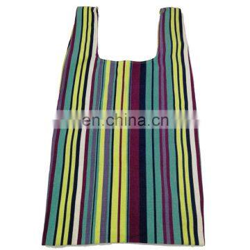 Promotional Eco-Friendly Fashion Handle Custom Canvas Grocery Shopping Bag