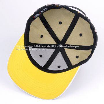 Custom Cotton Snapback Cap Hat photo-5