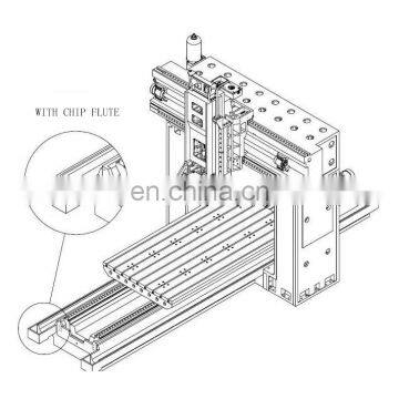 High Speed VBM-2518L Double Axis Roller Linear Guide Milling Machine CNC Gantry Machining Center Chinese Price photo-2