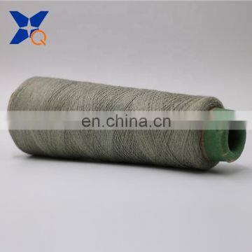 Ne12/1 50% 316L Stainless Steel Staple Fiber Blended 50% Para-aramid Staple Fiber for Flame Resistant High Tenacity-XT11448 photo-2