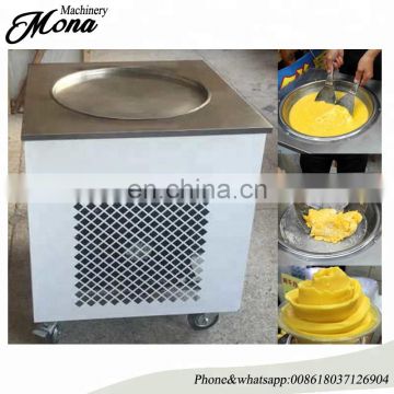 mona factory pan fried ice cream rolls machine|ice cream cold plate for ice cream roll making |ice cream roll maker