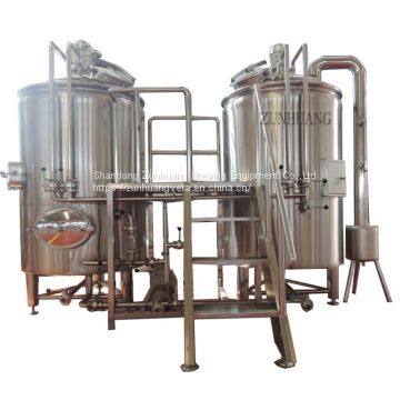 Beer Brewery Equipment 500l Beer Brewing System Stainless Steel Ibc Tank
