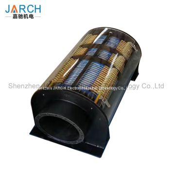 Customized Replaceable Carbon Brush Modular Slip Rings Assemblies Collector Columns