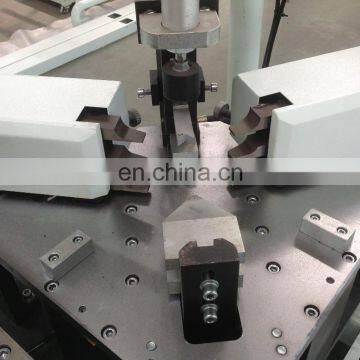 Aluminum Window Door Profiles Frame Making Machine/ Hydraulic Double Head Corner Crimping Machine photo-4