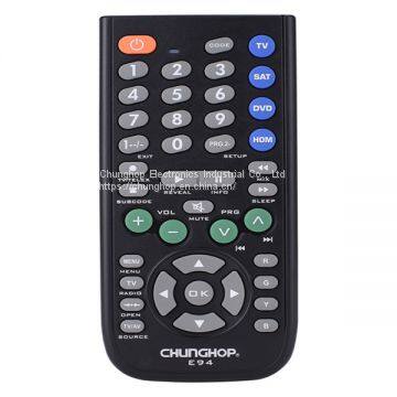 E94 All in One CE Universal Remote Control for TV SAT DVD HOM