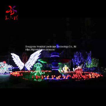 2020 New Design Reindeer Animal 3d Led Motif Lights photo-2