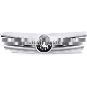 3 Fins Front Silver CL Style Grill For Mercedes SL Class W129 R129 1990-2002