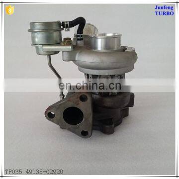 TF035 turbocharger for Mitsubishi Shogun, Pajero, Montero with 4M41 Engine parts turbo 49135-02912 49135-02920 1515A123