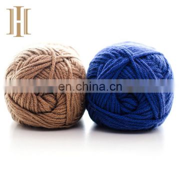 Various Colors Soft Worsted Knitting Baby Yarn Wool Thick Yarns For Crochet