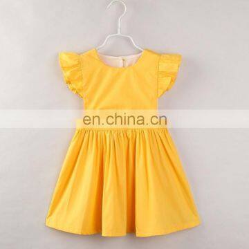 children Boutique Dress Girls Summer Short Sleeve Dress Clothes Girls Dress