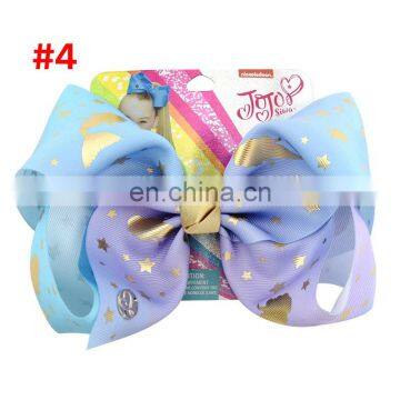 8Inches Girl Boutique Barrettes Children Unicorn Star Design Hairpins 14styles photo-6