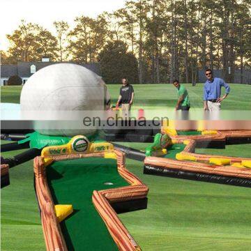 Commercial Grade Entertainment Innovative Inflatable Golf Driving Range Game Service Playground