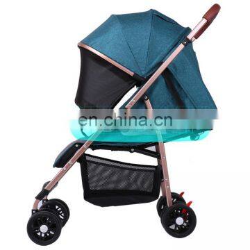 Light weight portable Luxury baby stroller cute foldable infant pram newborn pushchair