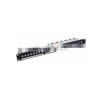 3m 48 Port Patch Panel Full Loaded 1U 19in RJ45 Inline Coupler Keystone Patch Panel photo-3