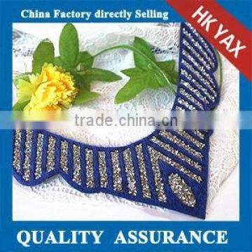 0117L China Supplier Hot Fix Crystal Beaded Trim,crystal Beaded Trim for Garments,Wholesale Crystal Beaded Trim photo-2