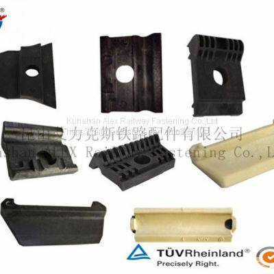 Rail Insulator for Adjusting Rail Gauge and Electrically Insulating Railroad Rails photo-4