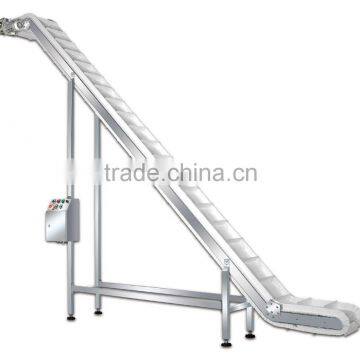 China manufacture large capacity inclining conveyor PVC conveyor belt machine