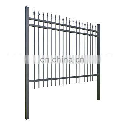 Haiao Factory supply Garden Spearhead Top Steel Fence