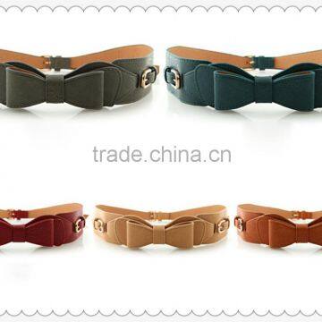 Fashion women pu leather belt