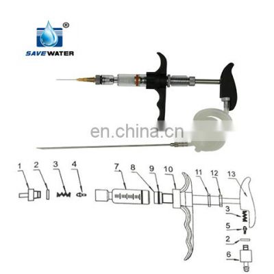 2ml veterinary instrument automatic continuous vaccine syringe injector for poultry pig cow