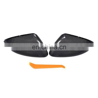 14-17 Direct Replace Carbon Fiber Rear View Mirror Cover for VW Golf VII GTI MK7