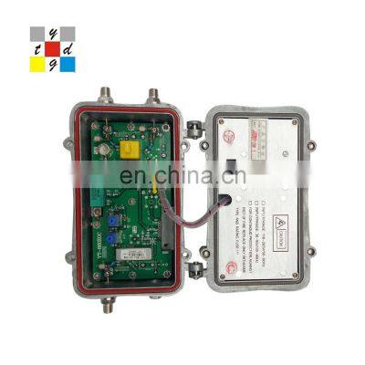factory 12VA die casting mmic rf catv enclosure power outdoor tv trunk amplifier