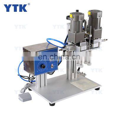 YTK-XLSGJ-6100 Semi-automatic Desktop Penumatic Spray Bottle Capping Machine photo-3