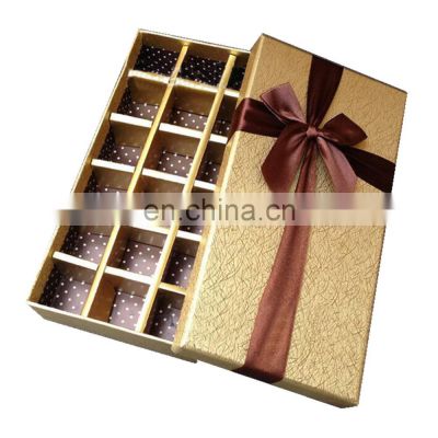 Custom cardboard truffle chocolate packaging box strawberry boxes for wedding