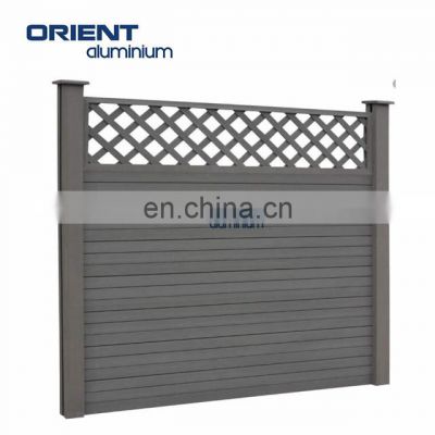 Modern Design Decorative Screen Panels Outdoor Metal Privacy Fence Panel With Different Laser Cut Patterns