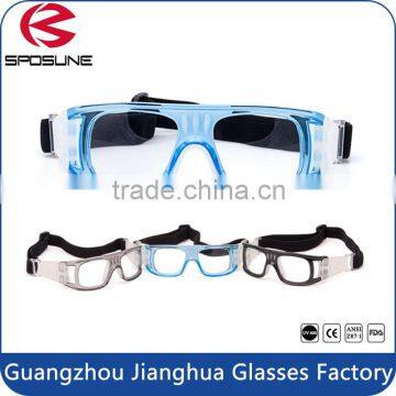 Black frame clear lens welding glass basketball training hunting safety glasses for eye protective