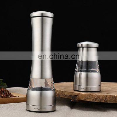 Private Label 2021 New Design Top Quality Big Ceramic Automatic Salt Pepper Grinder