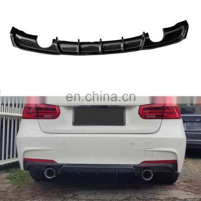 Carbon fiber f30 diffuser For BMW 3 series F30 M sport & M tech bumper  F30 MP style diffuser 318i 320i