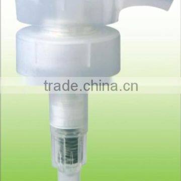 33/410 Transparent Double Closure Plastic Dispenser Pump