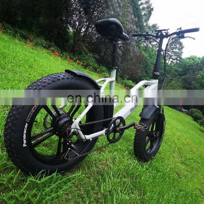 Wholesale 20inch 36v 350W 32KM/H Speed 10.4AH Electric City Bike Fat Tire E-bike photo-5