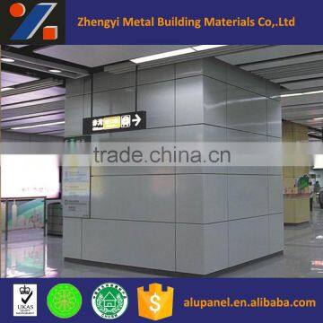 interior aluminum cladding panel for square pillar